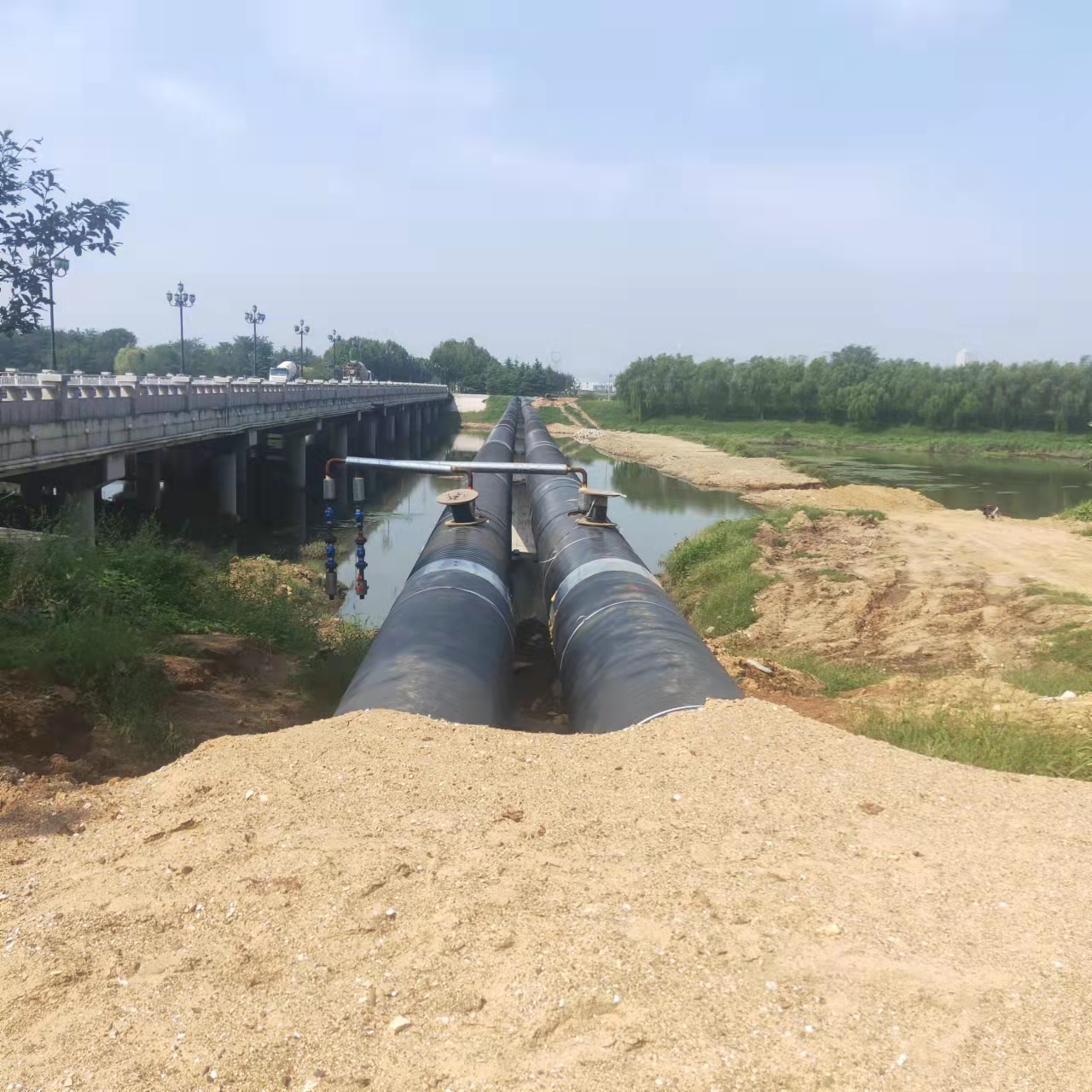 甘南化工厂管道输油管道清洗